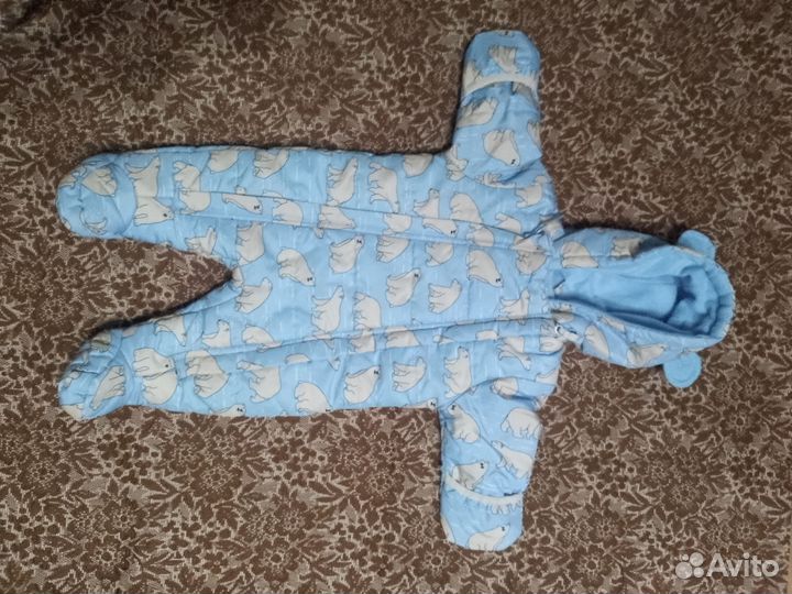 Детский демисезонный комбинезон 68 74