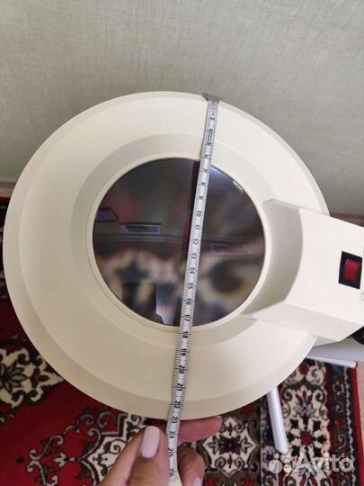 Лампа лупа напольная