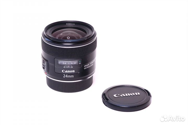 Объектив Canon EF 24mm f2.8 IS USM (sn0491)