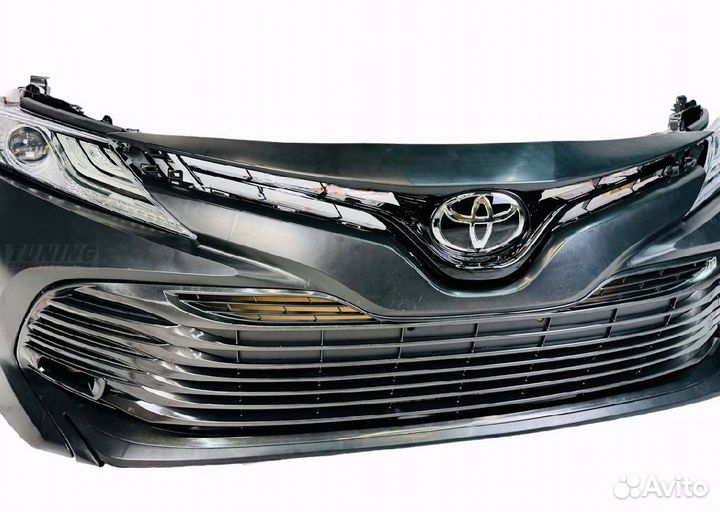 Бампер и фары Toyota Camry 70 P6857