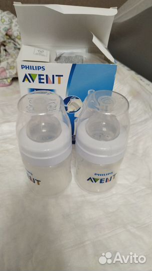 Бутылочки avent 0