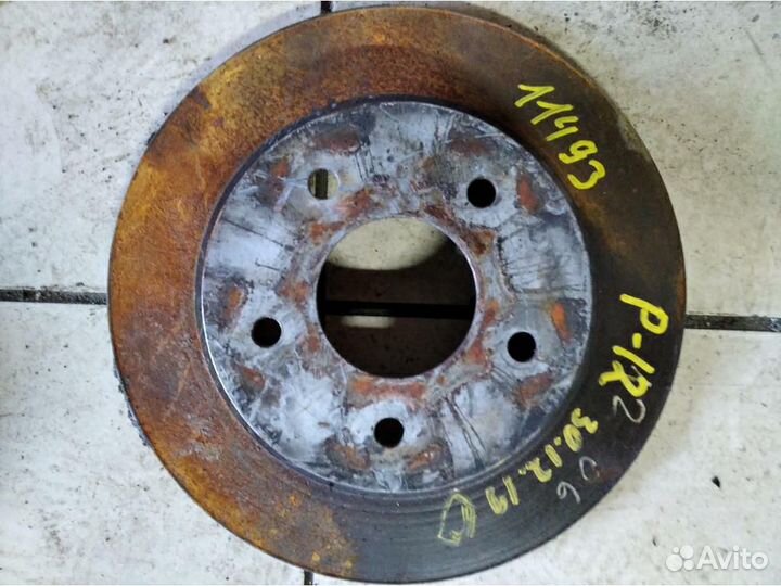 Задние тормозные диски Nissan Primera P12 2003-09