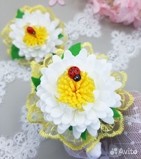 Бантики Ромашки