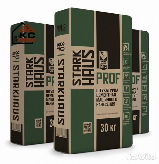 Штукатурка цементная