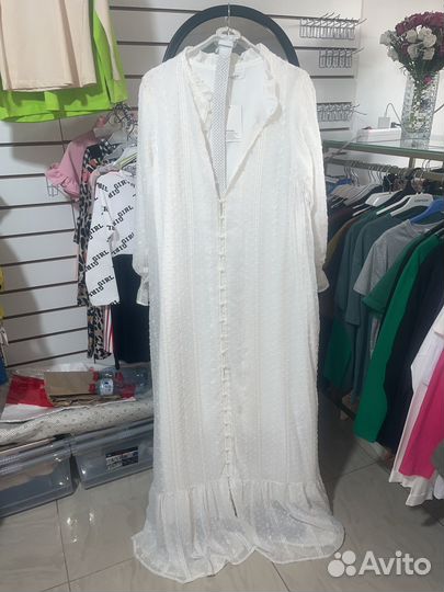 Платье белое женское