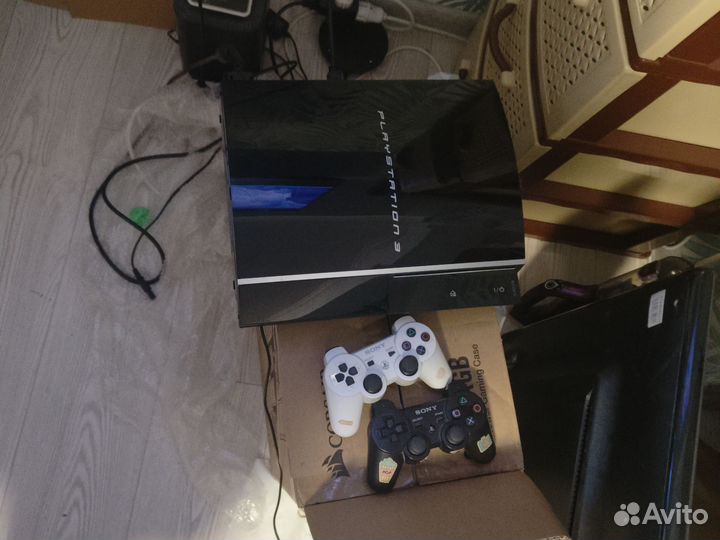 Sony playstation 3 40gb + игры