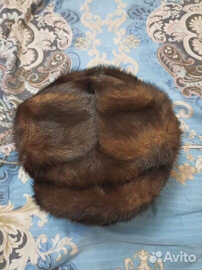 Берет женский норковый