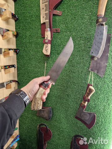Нож, топорик, узбекский пчак, ручная работа