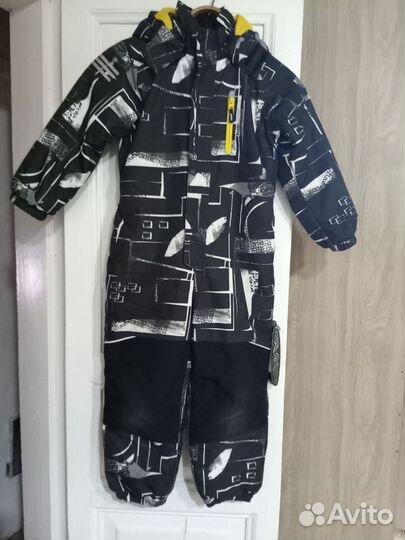 Зимний комбинезон lassie 116 для мальчика