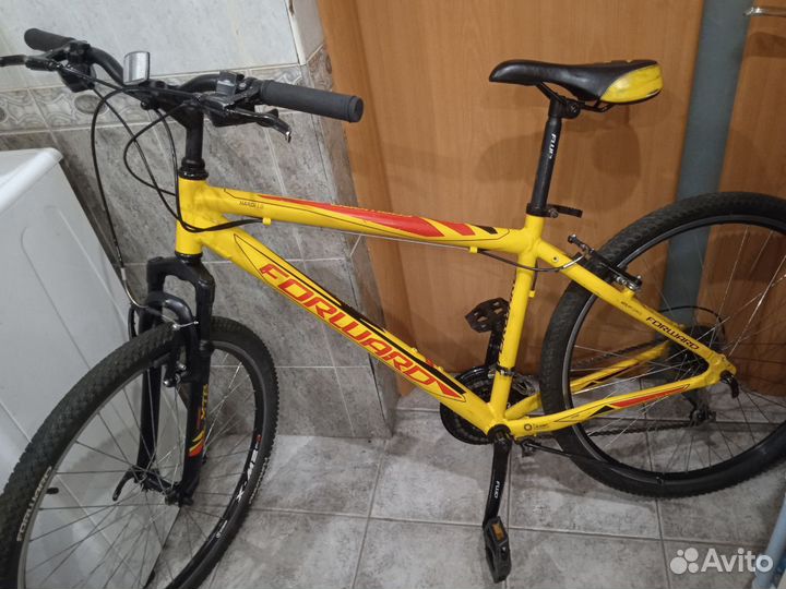 Велосипед горный Форвард алюминиевый лёгкий