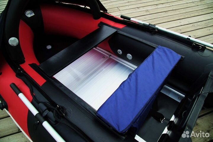 Лодка пвх Stormline Heavy Duty Air Pro 400 красная