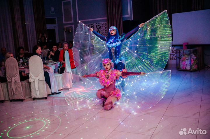 Новогоднее фаер шоу