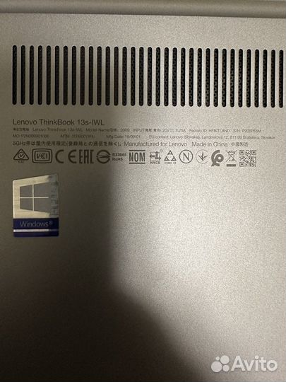 Ноутбук Lenovo ThinkBook 13s-IWL