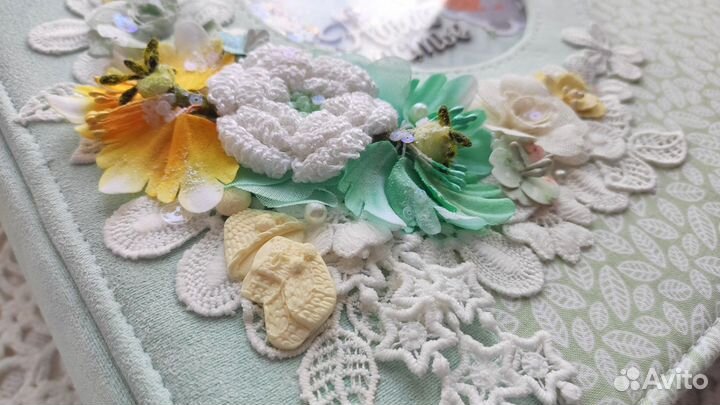 Детский фотоальбом ручной работы