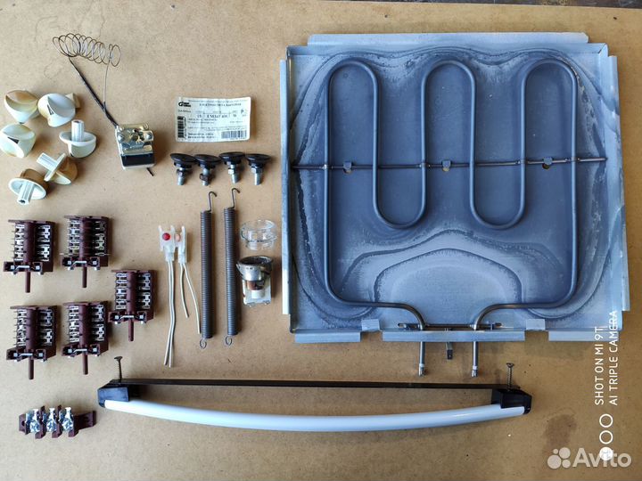 Запчасти с электроплиты «Дарина», б/у