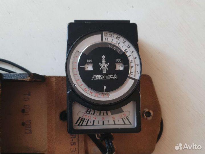 Фотоэкспонометр ленинград 8