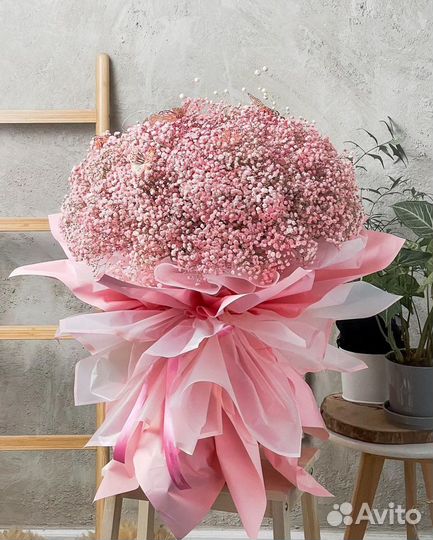 Букеты Пышной Гипсофилы