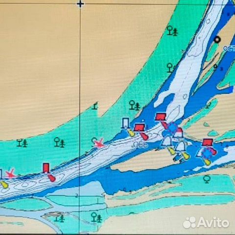 Карта глубин иртыша в омске для рыбалки C-MAP Россия Сибирь р. Иртыш, Обь Y513 купить в Перми с доставкой Хобби и отдых 