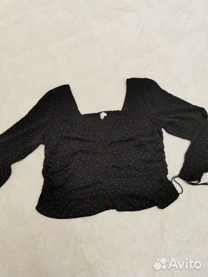 Блузка кофта в сердечко H&M, размер L