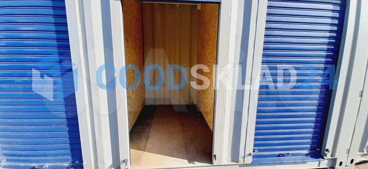 Складское помещение минибокс контейнер, 3.5 м²