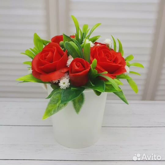 Букет из мыла