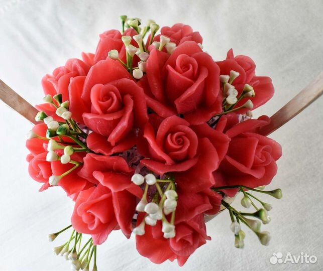 Мыло ручной работы букеты