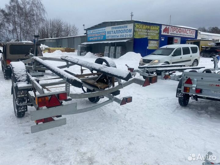 Лодочный прицеп от производителя мзса. Доставка
