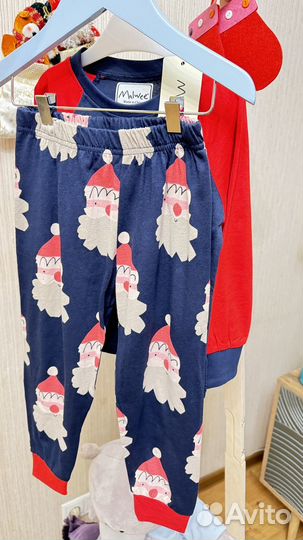 Пижама костюм новогодний 90/100/110/120/130