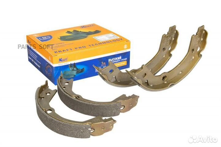 Kraft KT091523 Колодки тормозные hyundai/KIA tucso