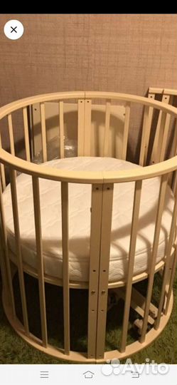 Матрас детский круглый