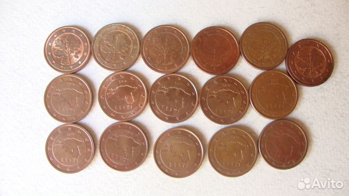 Разменные монеты Евросоюза