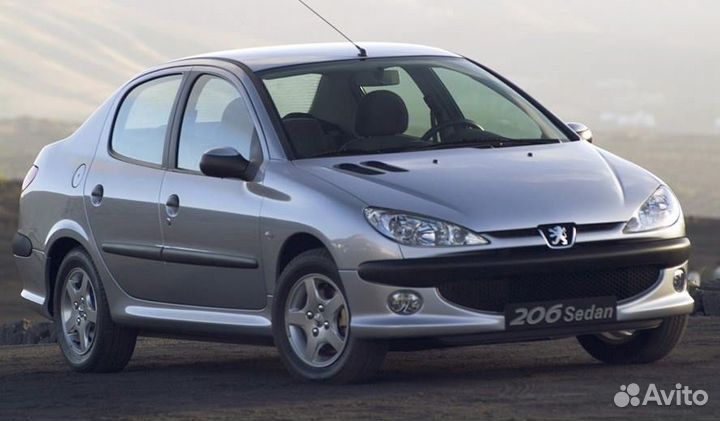 Арка левая Peugeot 206 sedan 1998-2012