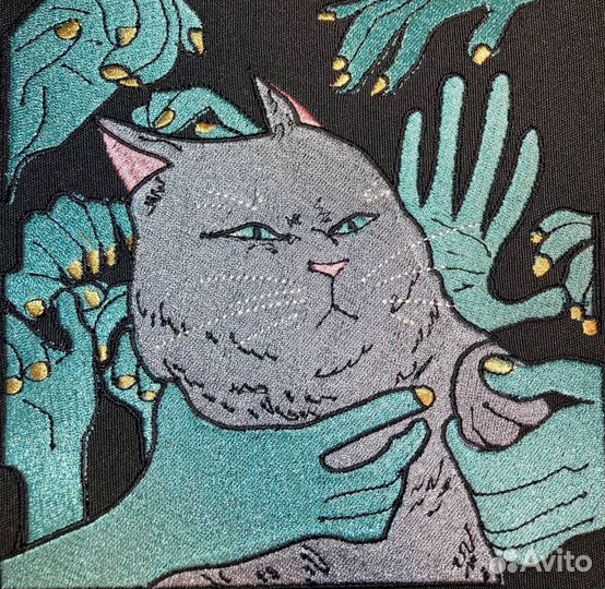 Вышивка шевронов, нашивок