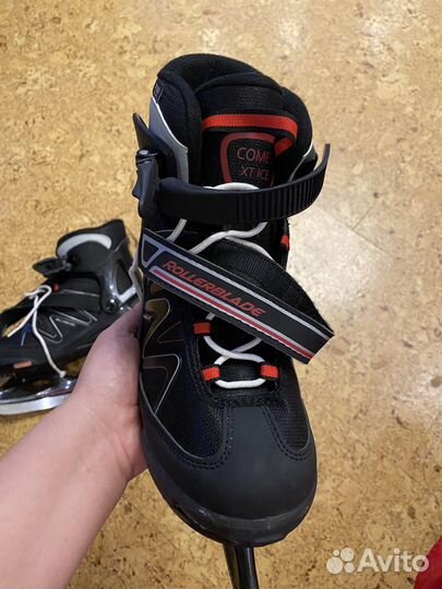 Коньки ледовые