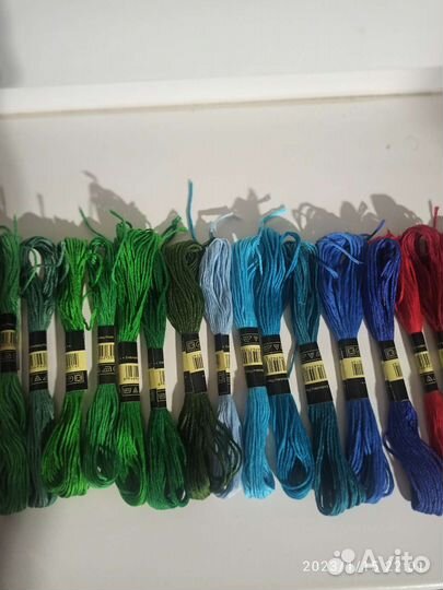 Мулине embroidery