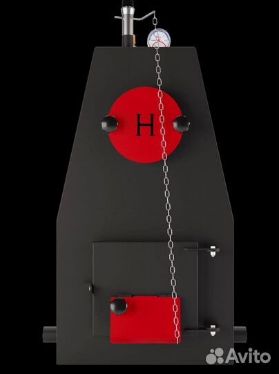 Твердотопливный котёл 50 квт