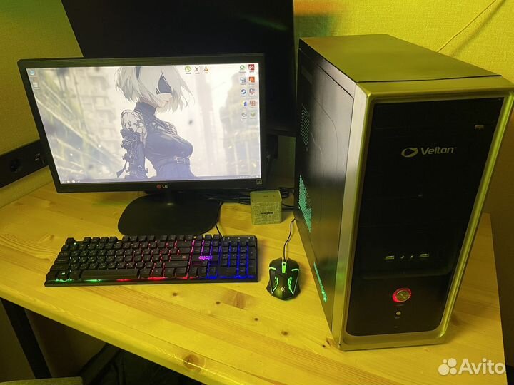 Игровой пк Core i5 16Gb GTX 1050Ti SSD