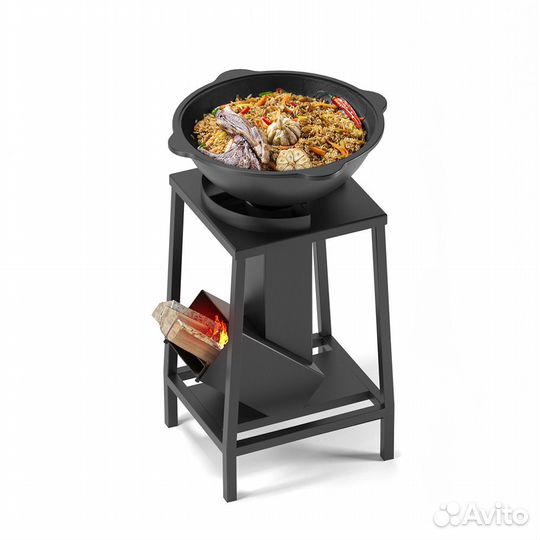 Печь для казана Везувий 