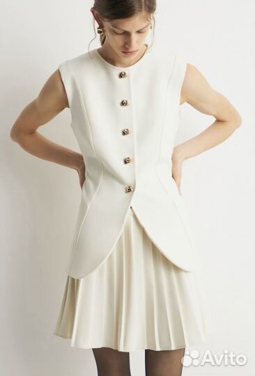 Жилет приталенный lime studio