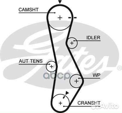Ремень грм hyundai tucson/santa FE 2.0 diesel