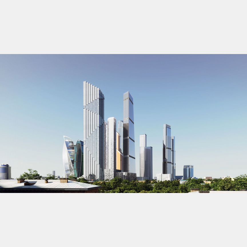 1-к. квартира, 54,2 м², 13/85 эт.