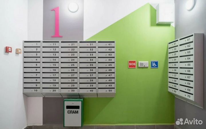 Почтовые ящики секционные