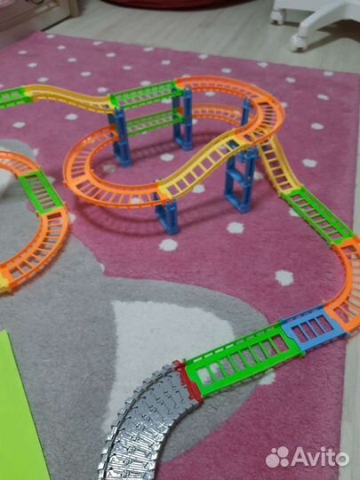 Игрушка Дорога Автотрек с лифтом