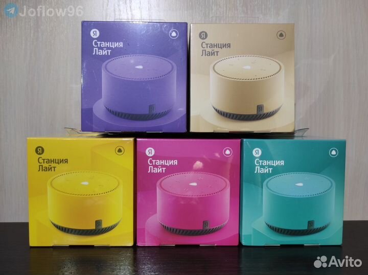 Умная колонка Яндекс Станция Лайт с Алисой