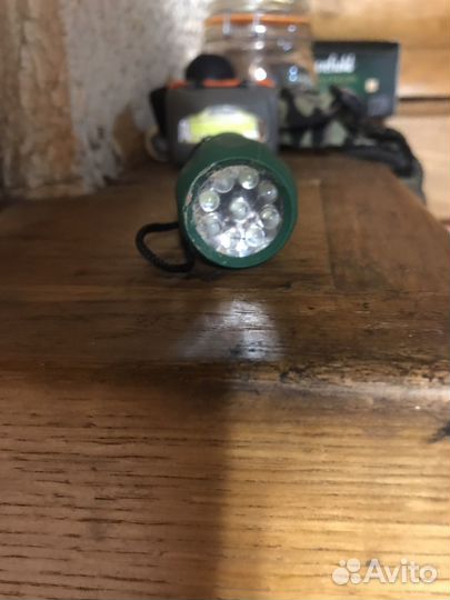 Темно Зелёный фонарик