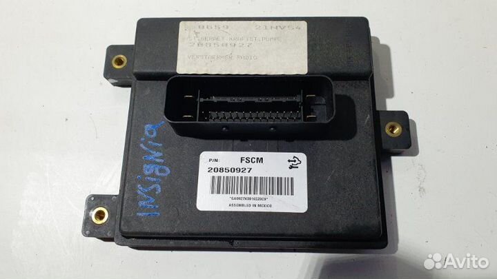 Блок управления топливным насосом Opel Insignia A