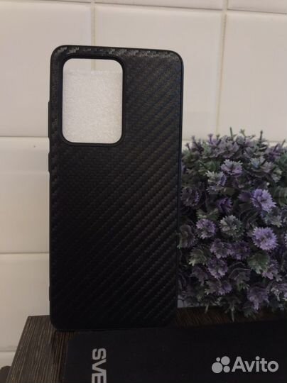 Чехол карбон Samsung s20 ultra
