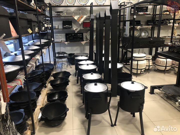 Печи для казана разборные 6-16 литров