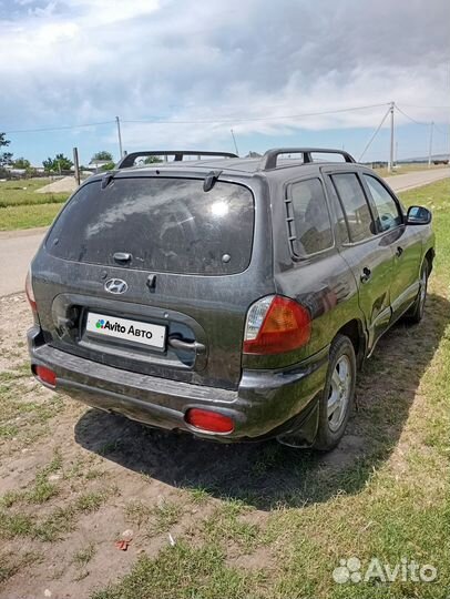 Hyundai Santa Fe 2.4 МТ, 2004, 350 000 км