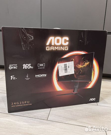 Монитор AOC 24G2SPU/BK 23.8